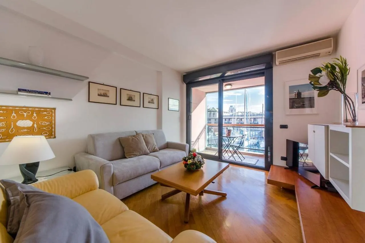 شقة Joivy Exclusive Seaview Flat For 4, In Central جنوة